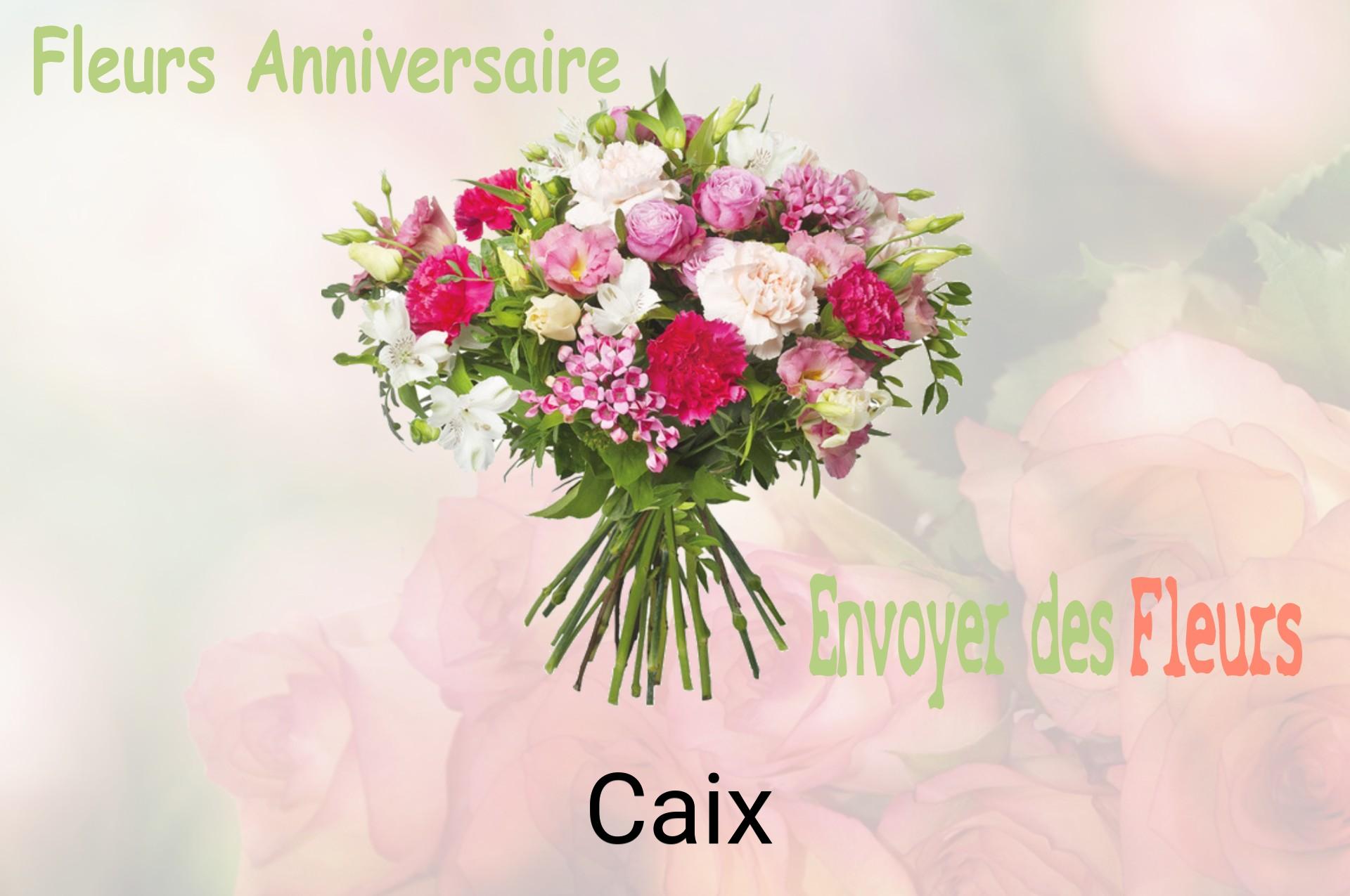 Bouquet de fleurs d’anniversaire livré à Caix